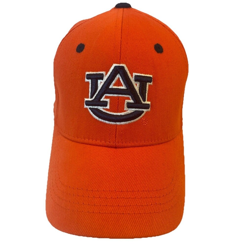 Auburn Tigers One Fit Hat Youth Orange Top Of The World Embroidered Licensed Cap